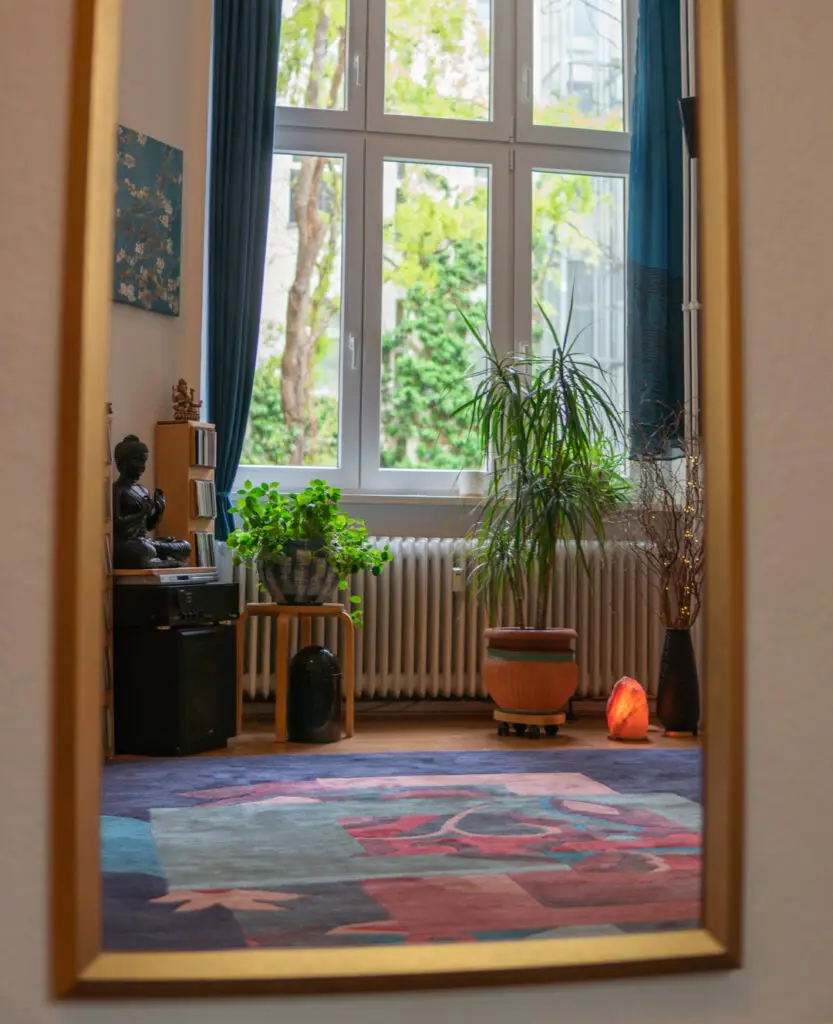 Therapieraum der Praxis für Körperpsychotherapie in Berlin-Wedding